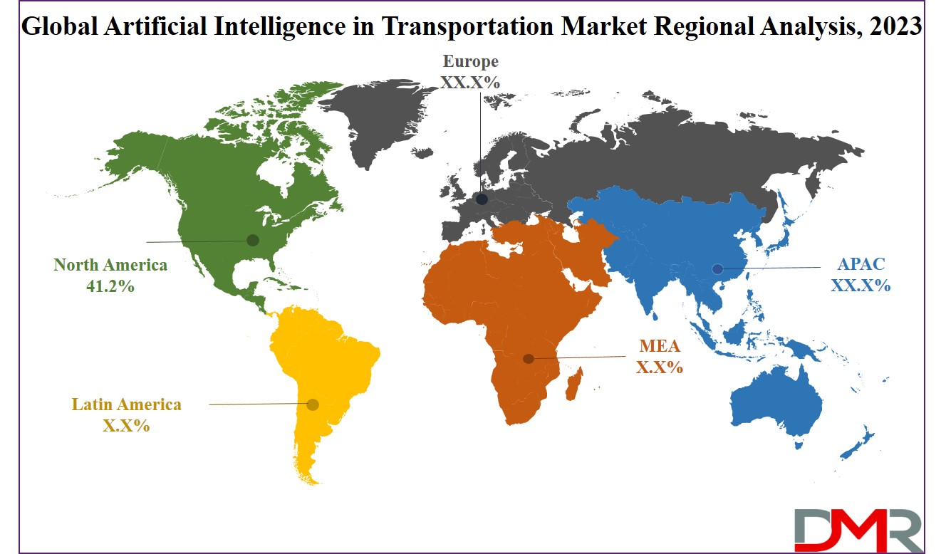 Artificial Intelligence in Transportation Market Regional Analysis