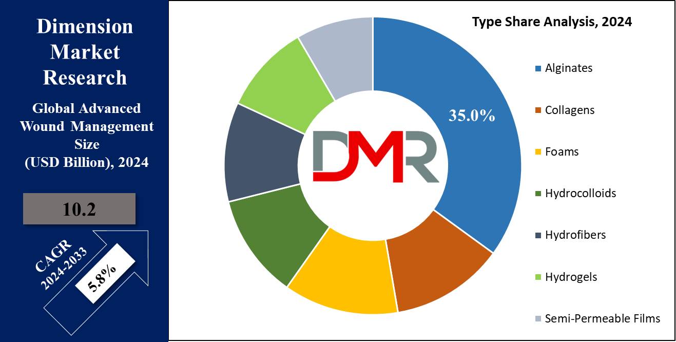 Advanced Wound Management Market Type Share Analysis