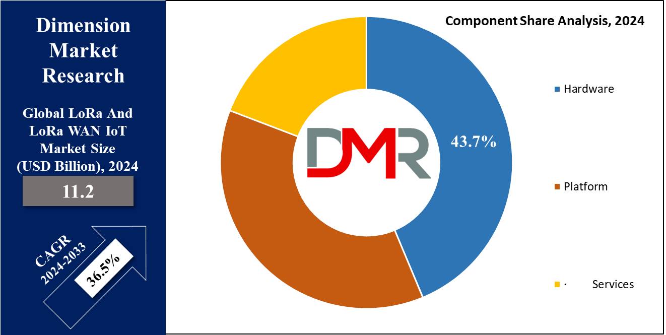 LoRa And LoRaWAN IoT Market Component Share Analysis