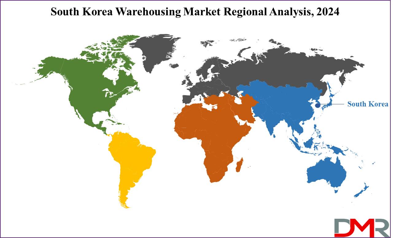 Global South Korea Warehousing Market Regional Analysis