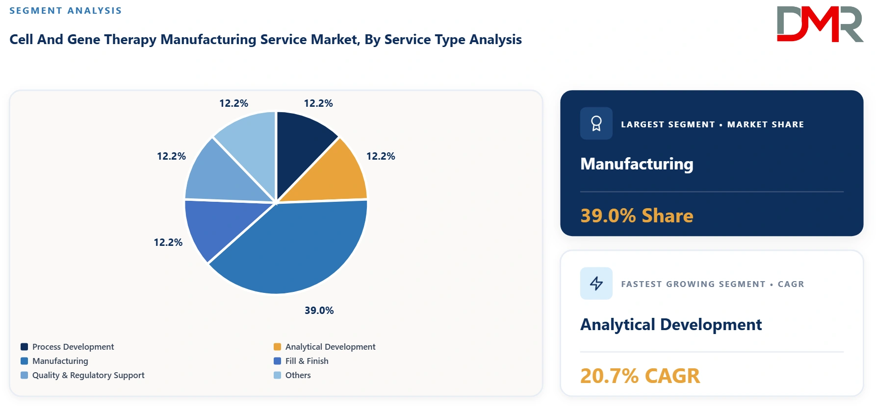 Cell And Gene Therapy Manufacturing Service Market By Service Type Analysis