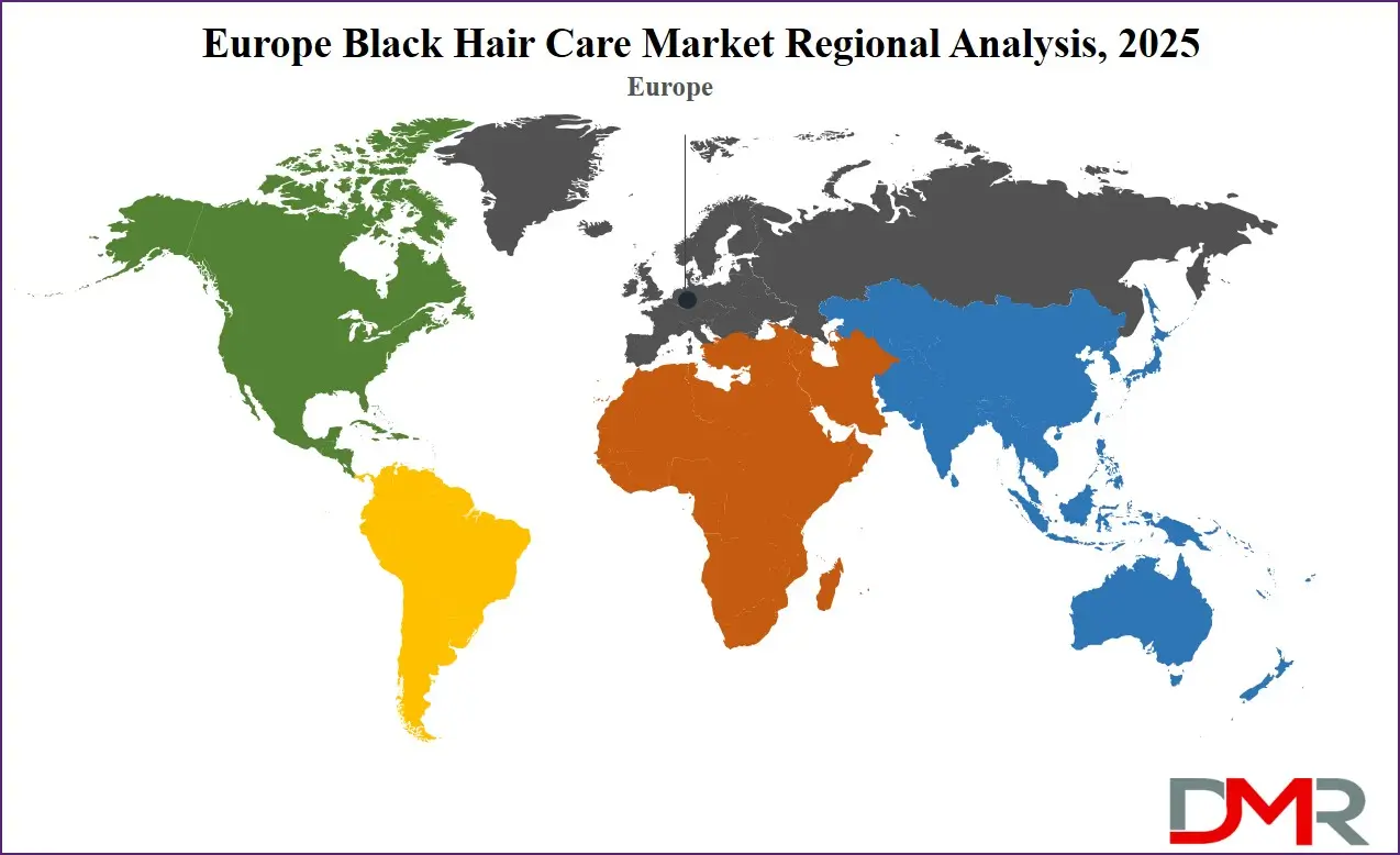 Europe Black Hair Care Market Regional Analysis