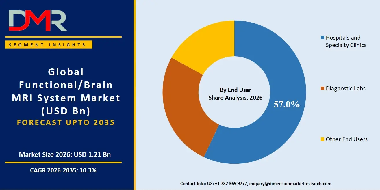 Functional Brain MRI System Market By End User Share Analysis