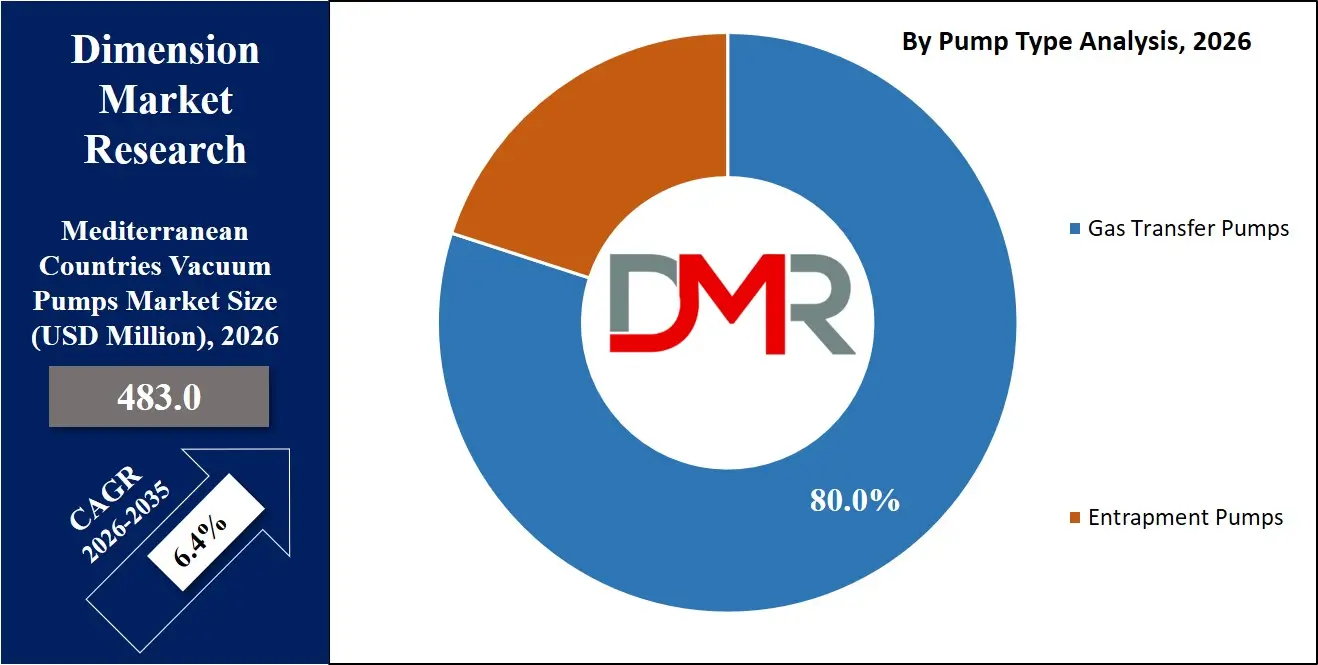 Mediterranean Countries Vacuum Pumps Market By Pump Type Analysis