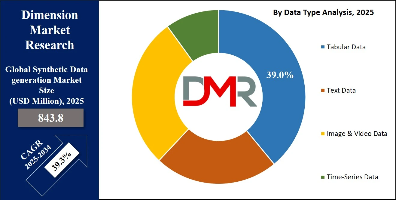 Synthetic Data Generation Market Share Analysis By Data Type