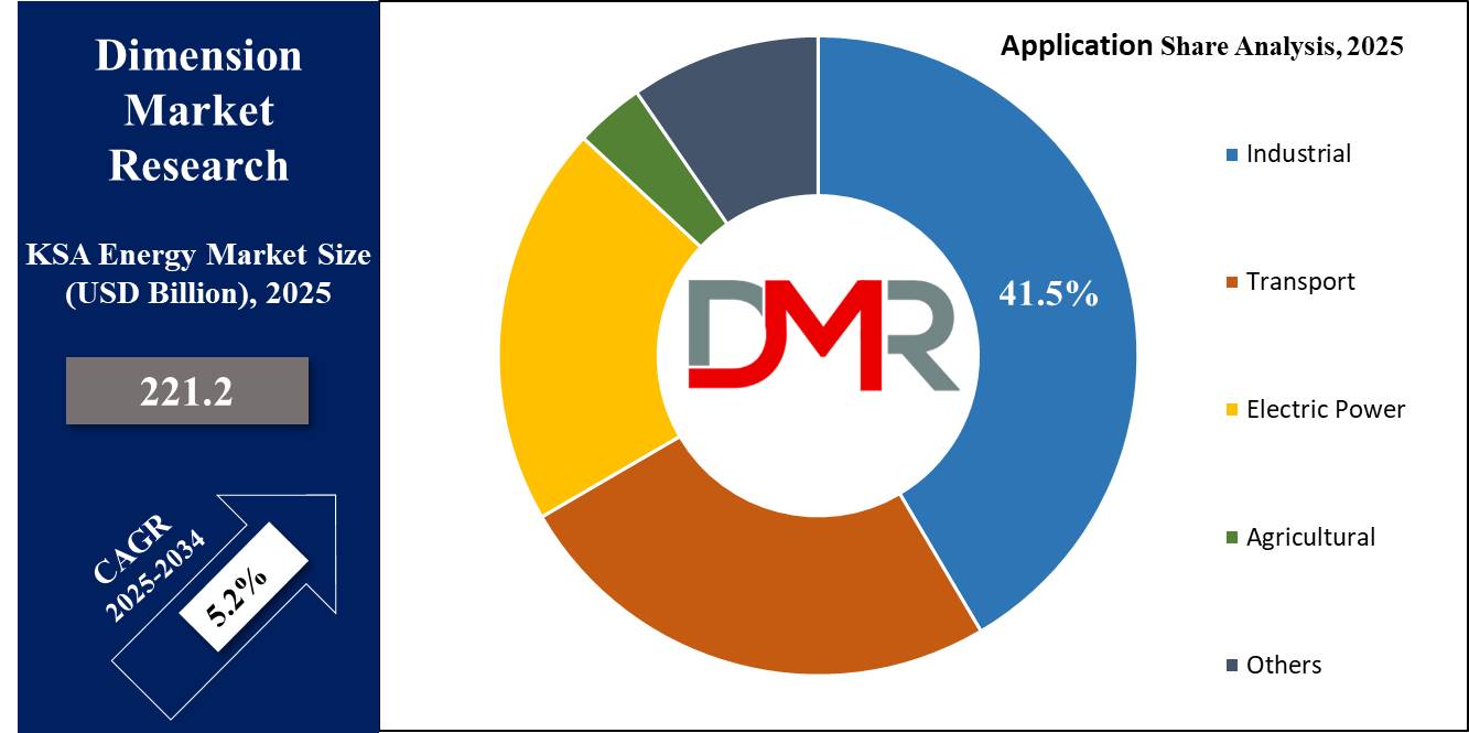 global The Kingdom of Saudi Arabia (KSA) Energy Market application Share analysis