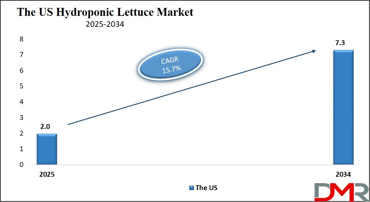 US Hydroponic Lettuce Market Forecast to 2034 